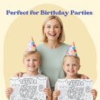 6–7 Activity Placemat, Personalized Printable