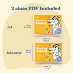 Back-to-School Confidence Kit for kids, a digital product in A4 and US Letter. Includes calming activities, starter conversation cards, and tools to explore feelings. Instant download to help children build confidence, develop soft skills, manage emotions, and feel supported during school transitions, making mornings calmer and school days easier.