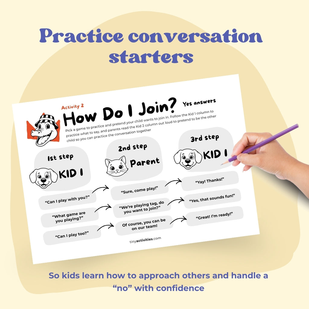 Back-to-School Confidence Kit for kids, a digital product in A4 and US Letter. Includes calming activities, starter conversation cards, and tools to explore feelings. Instant download to help children build confidence, develop soft skills, manage emotions, and feel supported during school transitions, making mornings calmer and school days easier.