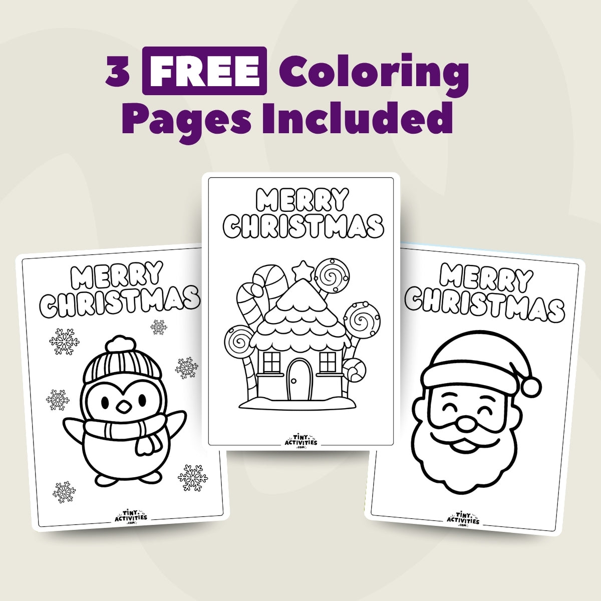 Personalised Christmas Placemat Activity Printable for Kids