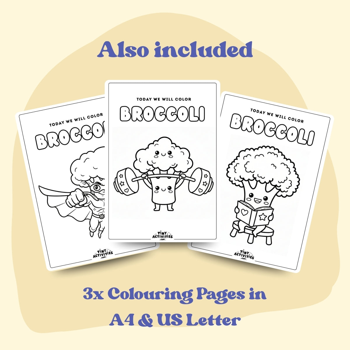 This black and white placemat mockup is designed for kids aged 5 to 7 to enjoy during mealtime while learning about broccoli. I created it in a fun coloring style, so kids can color, play, and stay entertained while they eat. It includes simple games, drawing activities, and easy tips about broccoli, like why it is good for your body and how it helps you grow strong. It also includes 3 free coloring pages. Perfect for turning meals into a calm, playful, and educational moment.