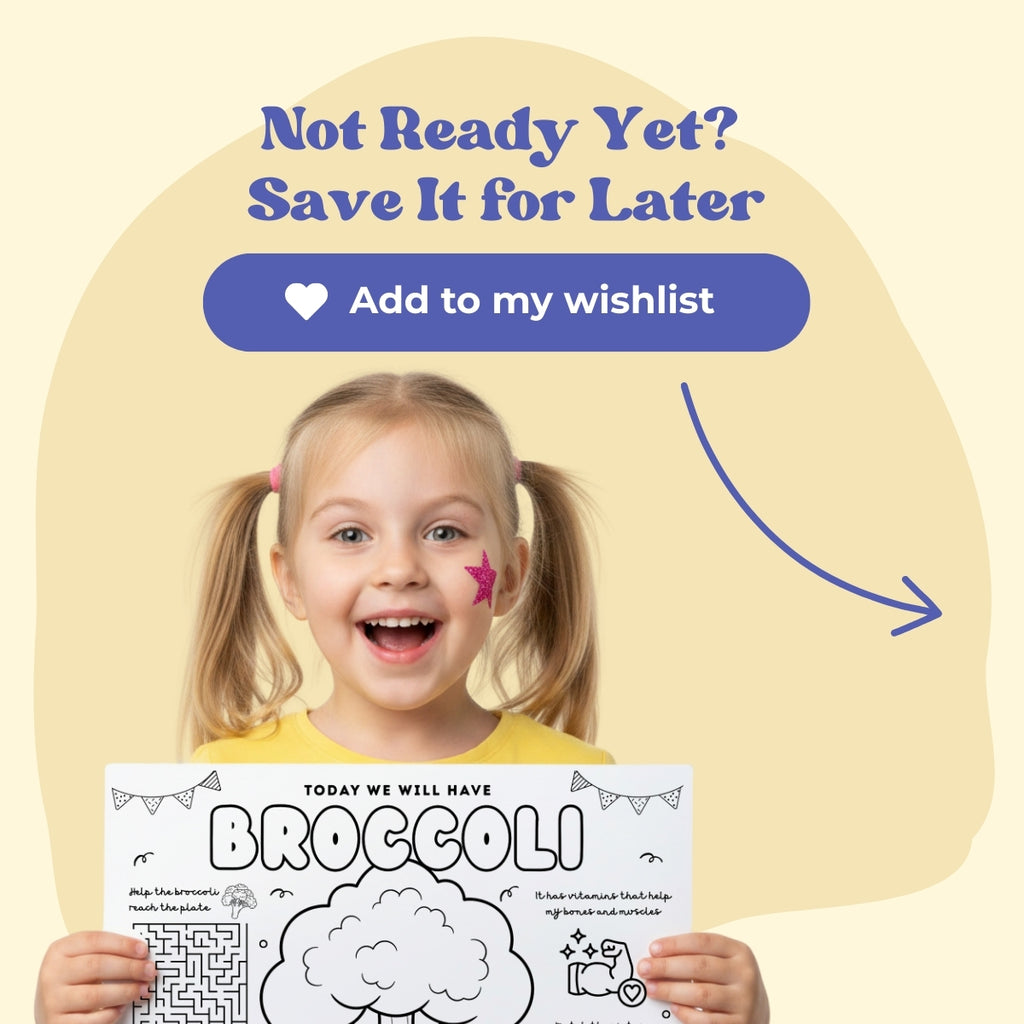 This black and white placemat mockup is designed for kids aged 5 to 7 to enjoy during mealtime while learning about broccoli I created it in a fun coloring style, so kids can color, play, and stay entertained while they eat. It includes simple games, drawing activities, and easy tips about broccoli, like why it is good for your body and how it helps you grow strong. Perfect for turning meals into a calm, playful, and educational moment.