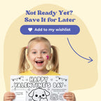 Valentine’s Day Placemat for Kids 5 - 7