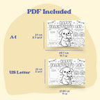 Valentine’s Day Placemat for Kids 5 - 7