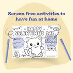 Valentine’s Day Placemat for Kids 8 - 10