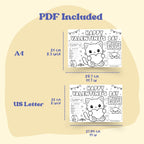 Valentine’s Day Placemat for Kids 8 - 10